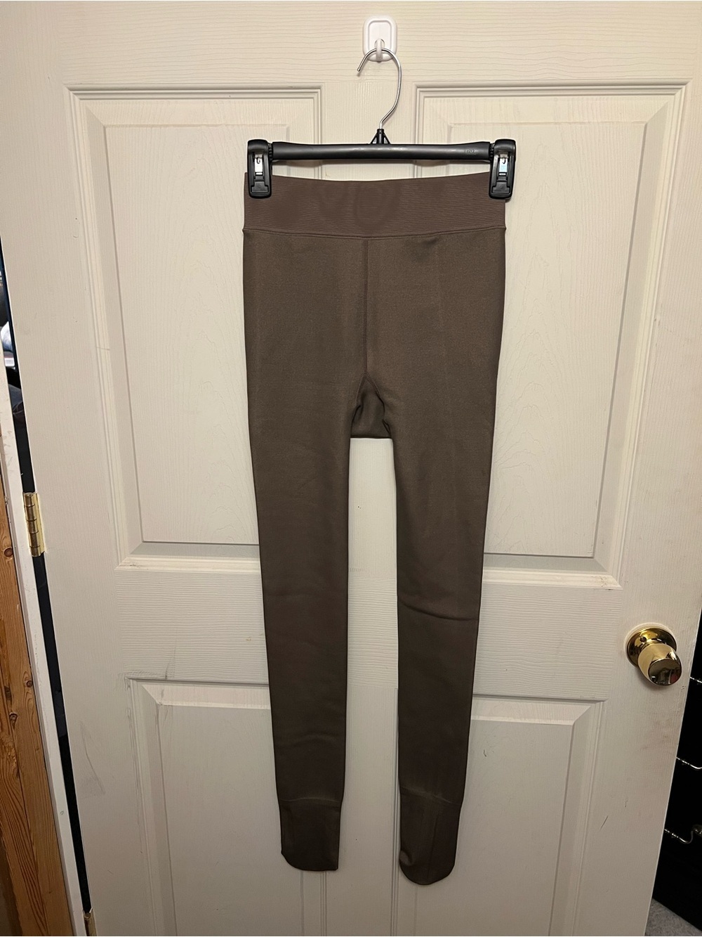 Brown fleece lined tights
